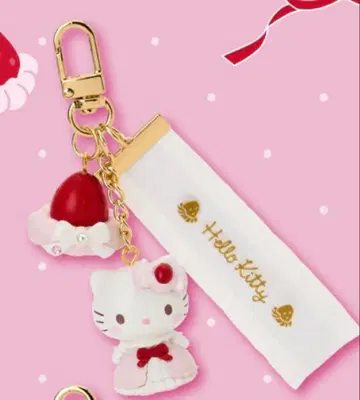 산리오 딸기 휘핑 케이크 디자인 시리즈 헬로키티 키링 새상품