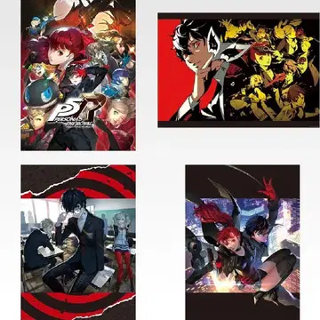 제일복권 페르소나 5 더 로얄 D상 포스터 컴플리트 4종류