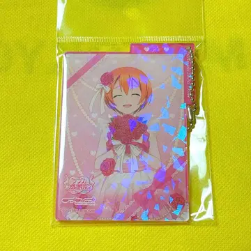 러브 라이브! 러브카 감사제 호시조라 린 기념 홀로그램 아크릴 카드 키링