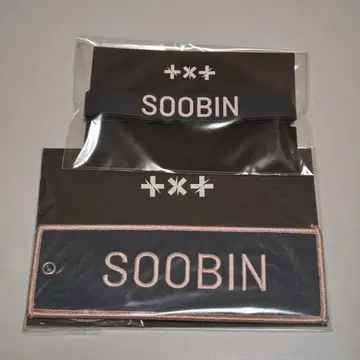 수빈 txt ACT:LOVESICK 네임 와펜 응원봉 데코링