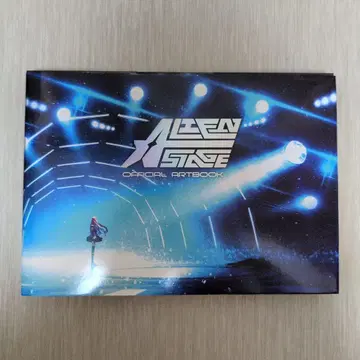 ALIEN STAGE 아트북 드로잉, 초판 한정판 미니 포스터, 러프북