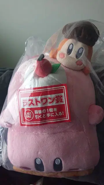 1번 복권 커비 호오바리 케이크 봉제 인형 라스트 원상