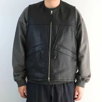 CCU 가죽 베스트 사이즈 0