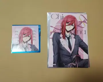 치기리 효마 블루 록 브로마이드 발레코어 스티커 브로마이드