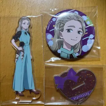 정반대인 너와 나 동 아크릴 스탠드 & 캔뱃지 훼미리마트