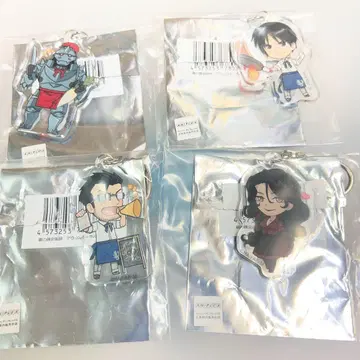 강철의 연금술사 프린세스 카페 아크릴 키링 로이, 알, 라스트, 휴즈