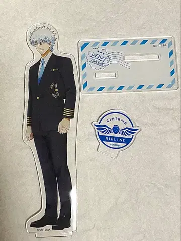 은혼 아크릴 스탠드 사카타 긴토키 파이롯트 아크릴 스탠드