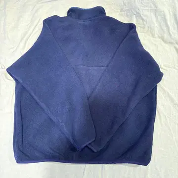 90s 파타고니아 신칠라 플리스 스냅T 네이비색