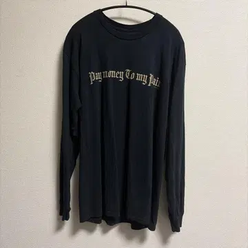 Pay money To my Pain PTP 롱티 긴팔 L 블랙