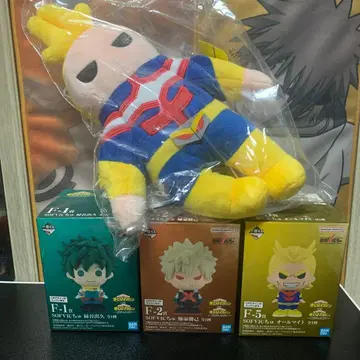 나의 히어로 아카데미아 올마이트 봉제 인형 sofvic 3개