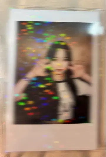 Billlie 하루나 직필 사인 폴라로이드