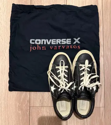 Converse x John Varvatos One Star Ox 블랙