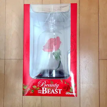 Beauty and the Beast Rose Lamp