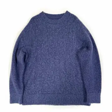 stein 슈타인 키드 모헤어 니트 롱 슬리브 스웨터 블루 M