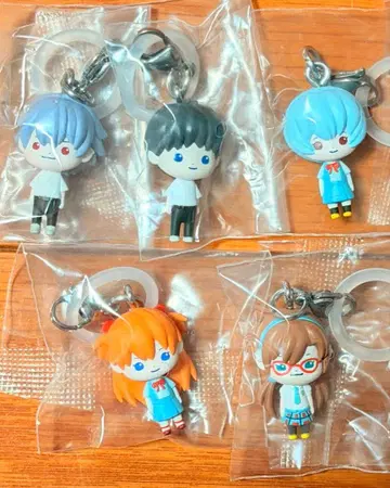 에반게리온 EVA POCKET 메지루시 액세서리 전 5종 컴프 세트