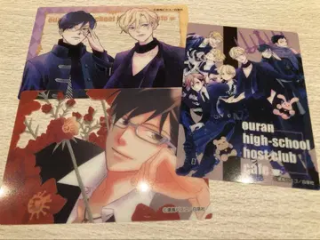 오란고교 호스트부 콜라보 카페 클리어 카드 타마키 쿄야