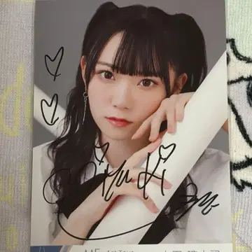 혼다 타마유키 브로마이드 친필