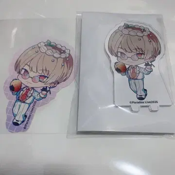 파라라이 츠바메 여름 하준 DECOTTO 아크릴 스탠드 스티커