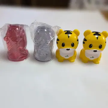 호랑이와 양의 저금통 세트 2개 다코즈시