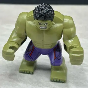 LEGO 헐크 피규어 그린 컬러 아메리칸 코믹스 마블