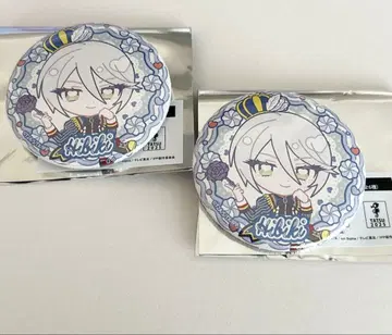 프리파라 캐릭터 캔뱃지 시쿄인 히비키 2점