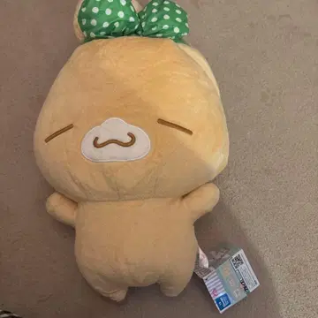 산리오 시나모롤 귀매듭 BIG 봉제 인형 카푸치노