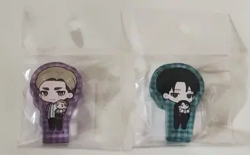 진격의 거인 미니 캐릭터 다꼬 시리즈 아크릴 블록 리바이 엘빈