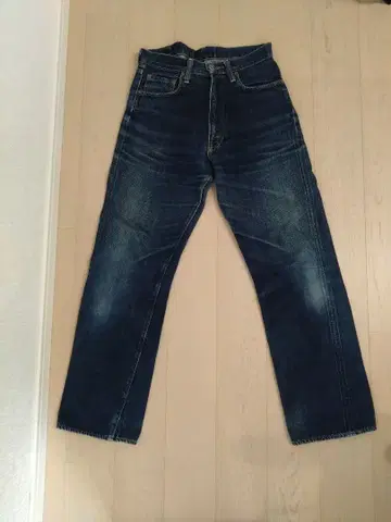 DENIME 다크 블루 스트레이트 데님