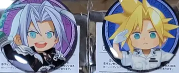 파이널 판타지 7 JR 도카이 클라우드 세피로스 세트 캔뱃지