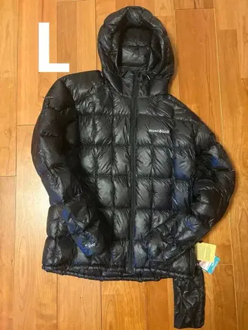 몽벨 플라즈마 1000 알파인 다운 파카 L 사이즈 블랙