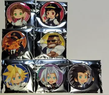 파이널 판타지 7 JR 동해 클라우드 세피로스 자크 캔뱃지