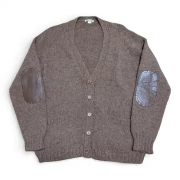 CERRUTI 1881 체루티 엘보우 패치 알파카 가디건