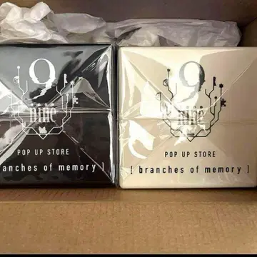 9-nine- POP UP STORE 오리지널 캐니스터 미사용