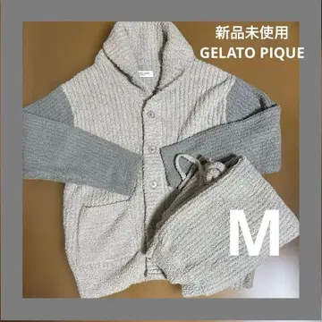 미사용 새상품 GELATO PIQUE 셋업 M 제라피케 상하의