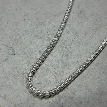 빈티지 실버 925 심플 키헤이 체인 목걸이