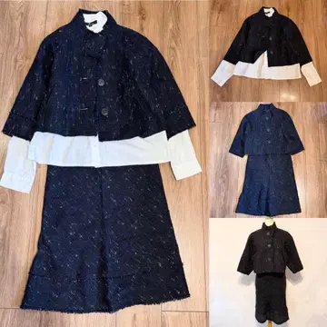 ARTISAN 아티산 트위드 숏 자켓&스커트 38