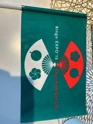 시이나 링고 대만 공연 핸드 플래그