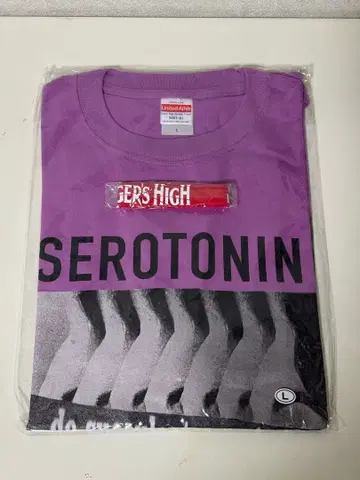 싱어즈 하이 T셔츠 러버 밴드 미개봉 새상품