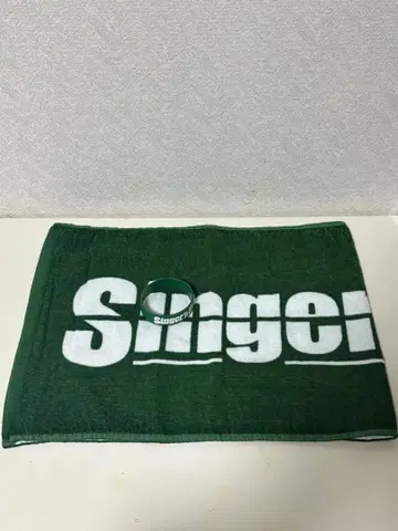 싱어즈 하이 타월 러버 밴드 그린 세트