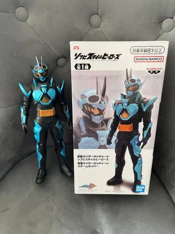 레어 가면라이더 갓챠드 피규어 박스 포함