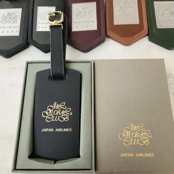 JAL 글로벌 클럽 택 미사용 거북이 택