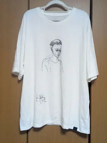 요네즈켄시 HYPE T셔츠 화이트 XL
