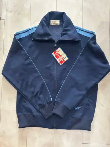 [ 쇼와 레트로 ] 미사용 아식스, 골드 타이거 저지 남녀 공용