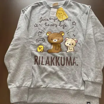 리락쿠마 코리락쿠마 키이로이트리 트레이닝복 맨투맨 L 사이즈