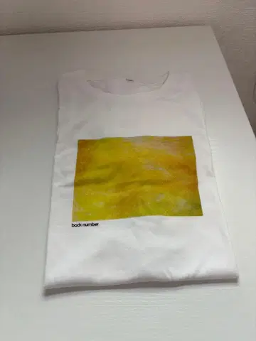 back number 유머 특전 T셔츠