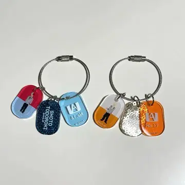 히로아카 3연 아크릴 키링 참 히어로 플라자 토도로키 바쿠고 2점 세트