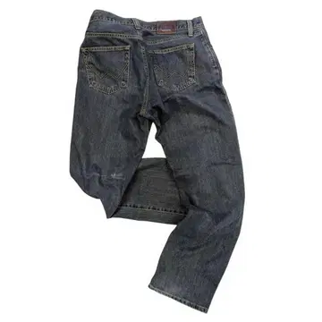 EDWIN 404 앤티크 가공 루즈핏 데님 팬츠 35인치