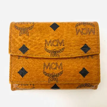 M2/040 MCM MCM 3단 폴더형 지갑 비세토스 패턴