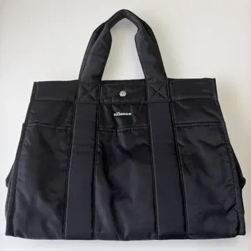 엘레쎄 블랙 토트백