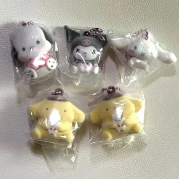 푹신푹신 플로키 마스코트 포차코 쿠로미 시나모롤 폼폼푸딩